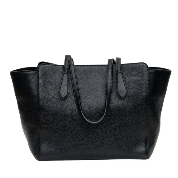 GUCCI SWING LEATHER MEDIUM TOP HANDLE BAG - Picture 4 of 10